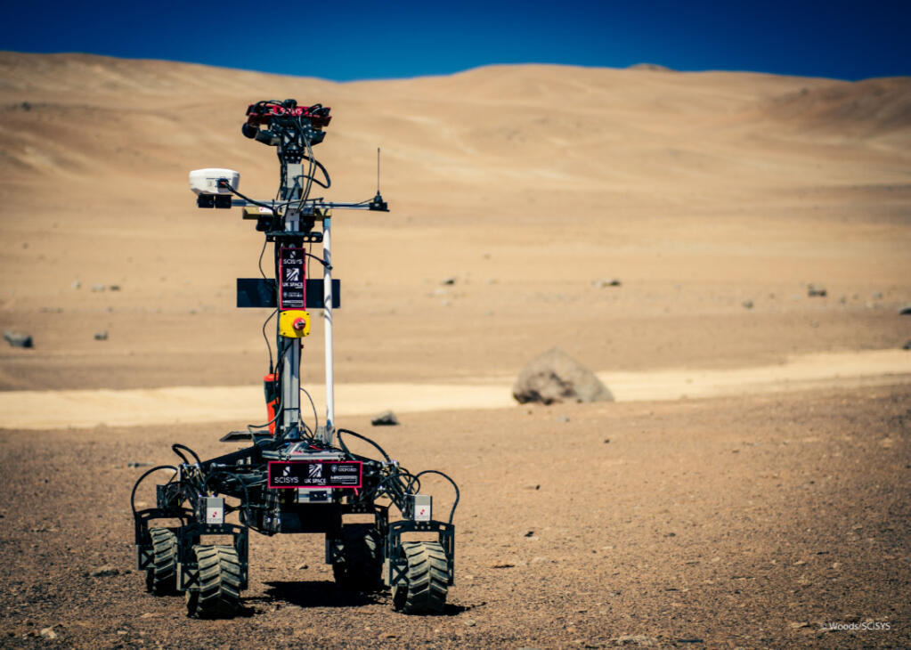 Autonomous Mars rover technology